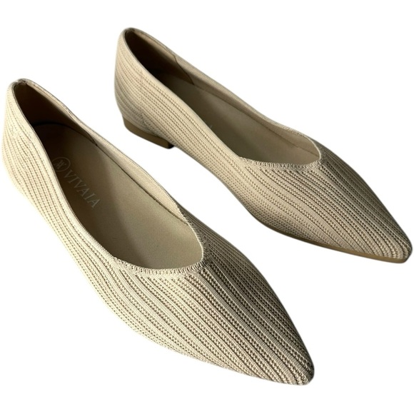 vivaia Shoes - Vivaia Pointed-Toe Stripe Flats Macy Size 41 EU